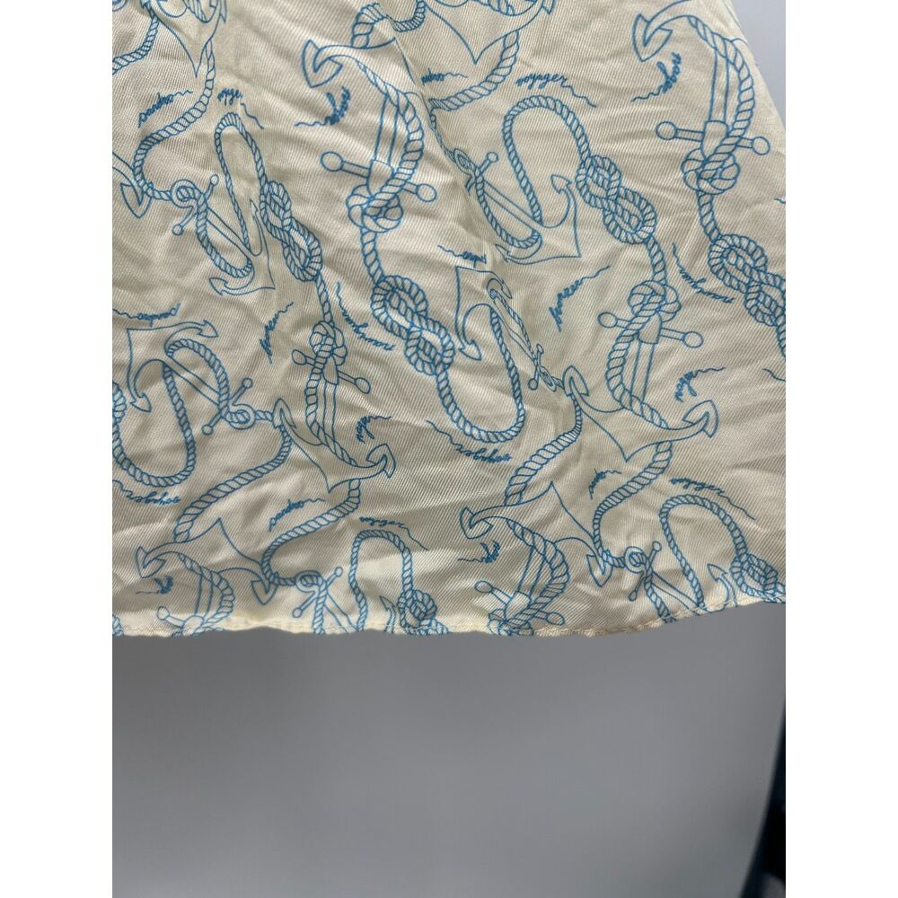 Sandro Paris Rozie Ecru Dress Women's Silk Beige Shift Size 40 - Picture 6 of 11